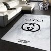 Gucci white luxury area rug for living room bedroom carpet floor mats keep warm in winter mat type05