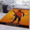 Hermes area rug carpet bedroom rug family gift floor mats keep warm in winter