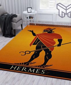 Hermes area rug carpet bedroom rug family gift floor mats keep warm in winter