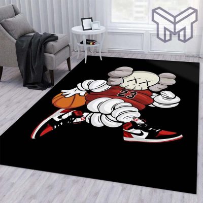 Just skate it sneakers area rug for christmas bedroom rug family gift us decor