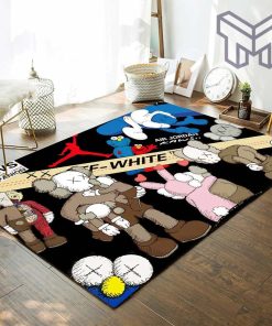 Kaws air jordan area rug for living room bedroom carpet home decorations mat