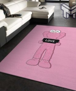 Kaws area rug bedroom rug floor decor home decorations