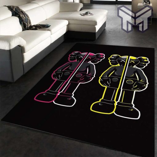 Kaws area rugs living room rug floor decor home decorations