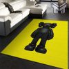 Kaws companion area rug living room rug christmas gift us decor