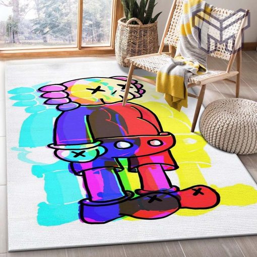 Kaws fashion brand area rug carpet bedroom rug us gift decor