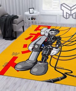 Kaws fashion brand area rug for christmas bedroom rug christmas gift us decor