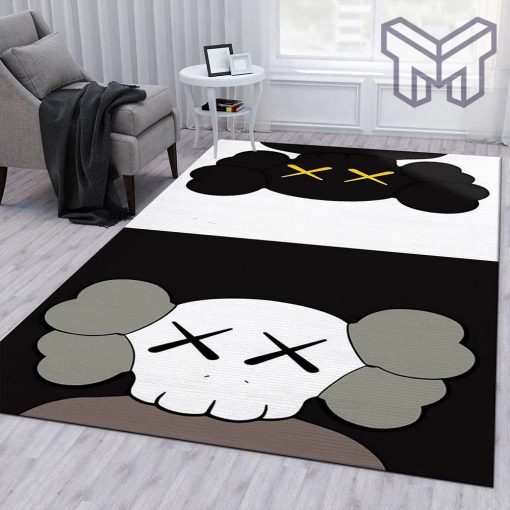 Kaws fashion brand area rug living room rug us gift decor