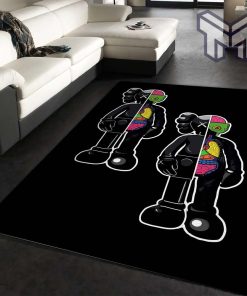 Kaws rectangle rug living room rug floor decor home decorations