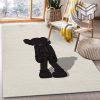 Kaws small lie figure area rug carpet bedroom rug us gift decor