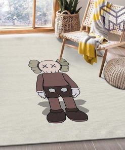 Kaws standing brown rug bedroom rug carpet floor mats keep warm in winter