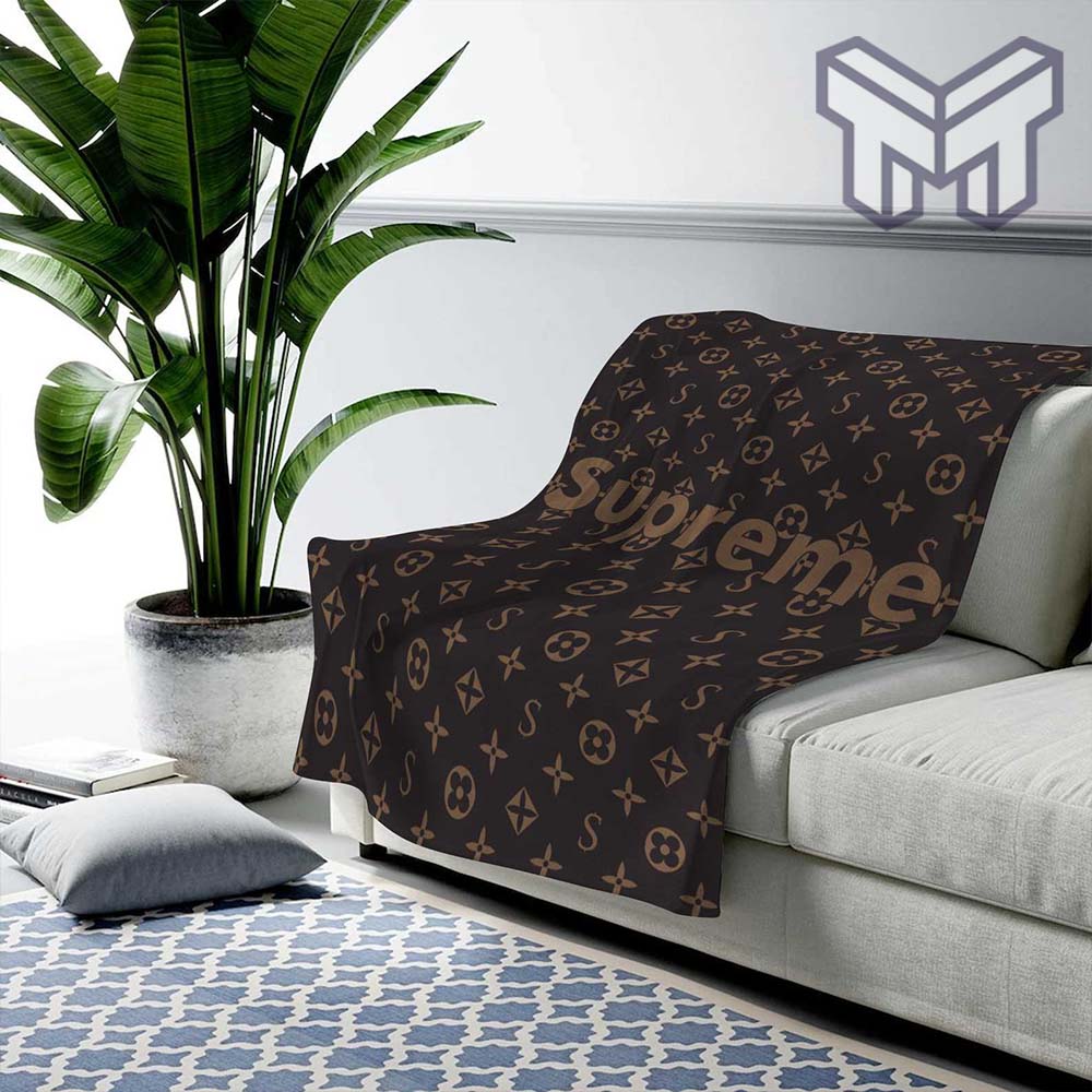 louis vuitton blanket in 2023  Brown blanket, Luxury blanket, Blanket