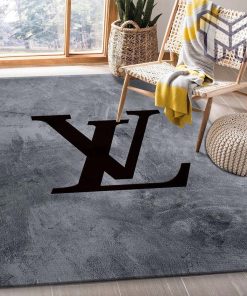 Louis vuitton area rug fashion brand rug christmas gift us decor