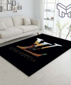 Louis vuitton area rugs living room rug christmas gift us decor