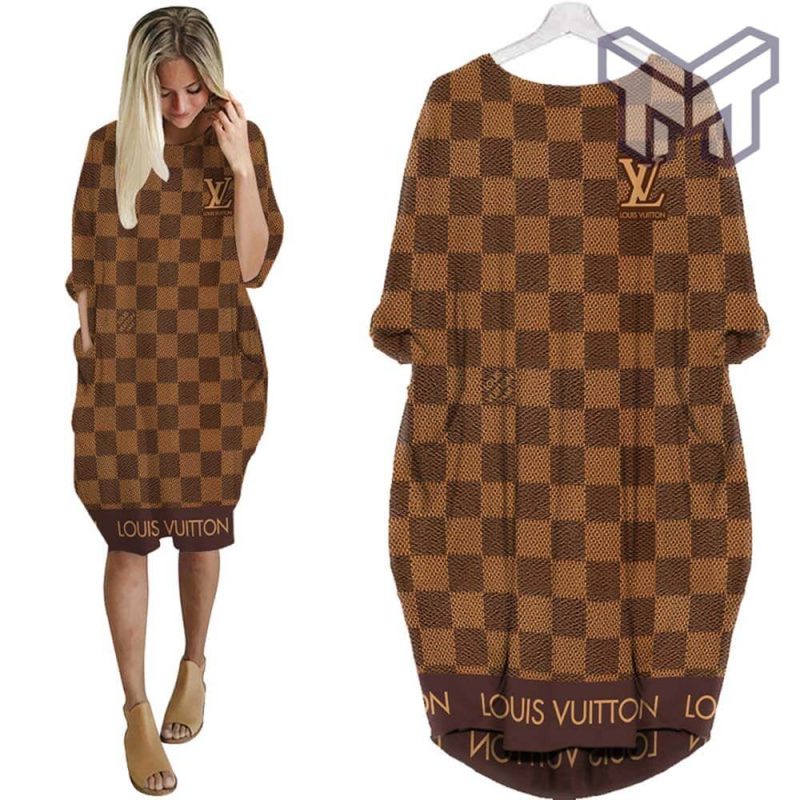 Louis Vuitton Womens Dresses 2023-24FW, Blue, 42 (Stock Confirmation Required)
