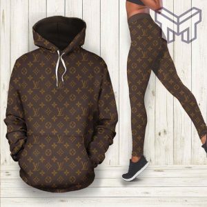 Retro Louis Vuitton Brown Sweatpants Hoodie Combo Luxury Fashion Outfit Hot  Trending 2023 - Family Gift Ideas That Everyone Will Enjoy