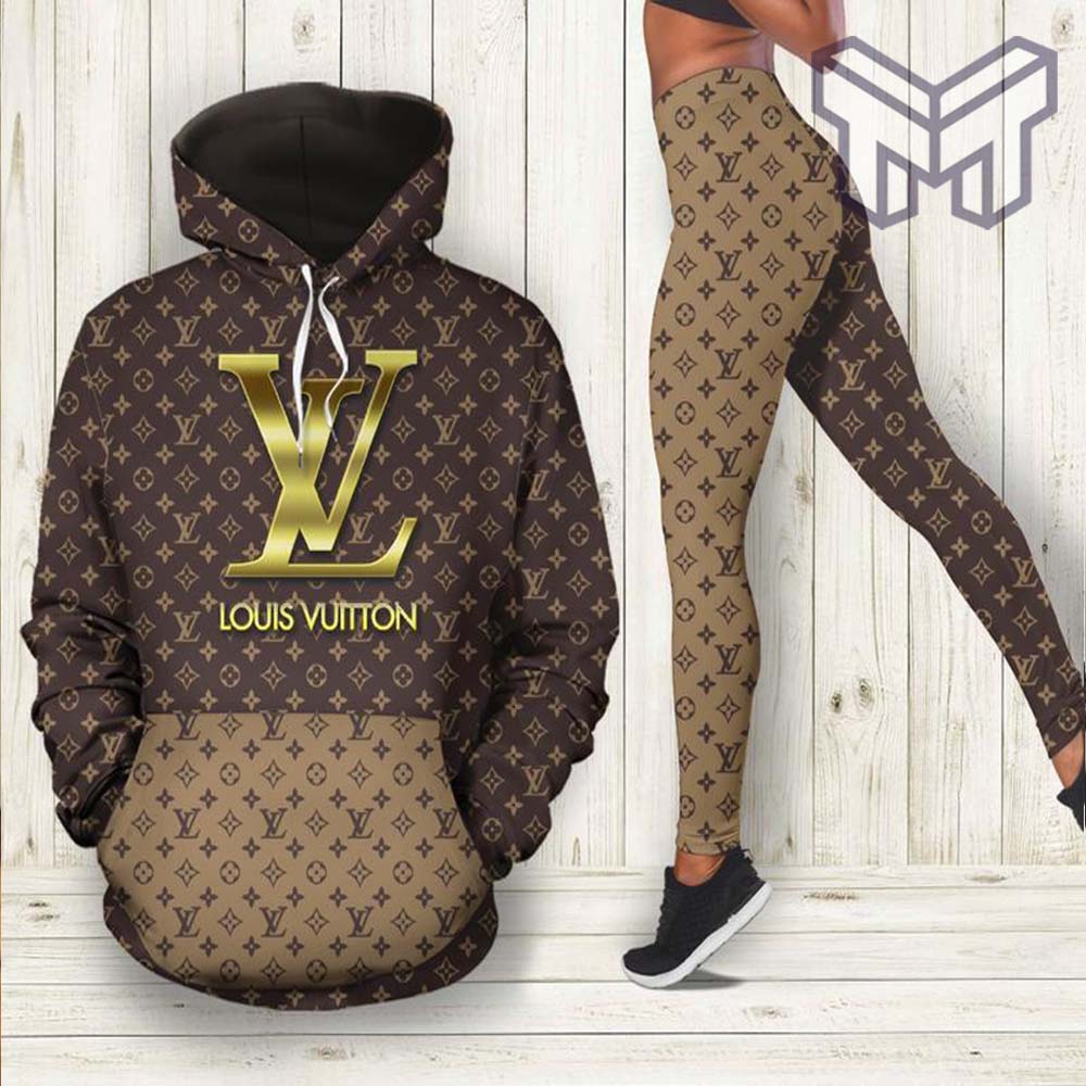 Louis vuitton black hoodie sweatpants pants hot 2023 lv luxury brand  clothing clothes outfit for men - Muranotex Store