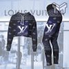 Louis vuitton croptop hoodie leggings for women luxury brand lv clothing clothes outfit hot 2023