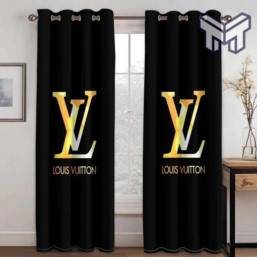 Louis vuitton hot luxury window curtain curtain for child bedroom living room window decor,curtain waterproof with sun block