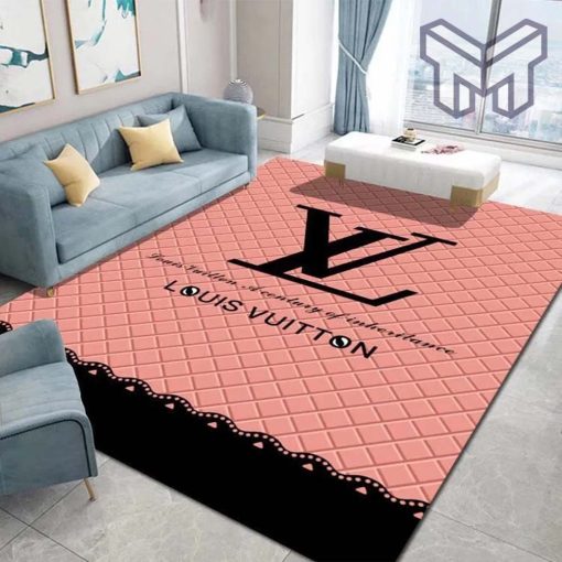 Louis vuitton lv luxury area rug for living room bedroom carpet home decorations mat