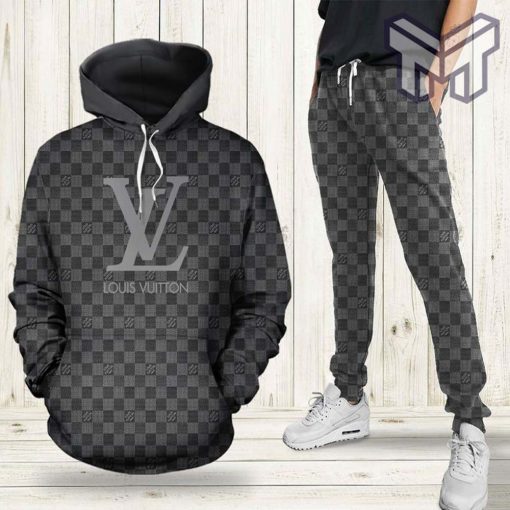 Louis vuitton lv unisex sweatpant trouser with pocket sports clothing hot 2023 Type01