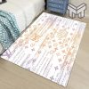 Louis vuitton lv white luxury area rug for living room bedroom carpet home decorations mat