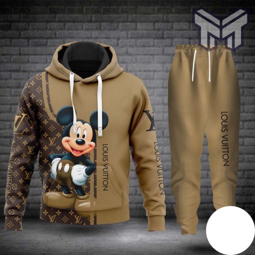 Louis vuitton mickey mouse hoodie sweatpants pants hot 2023 lv luxury clothing clothes for men disney gifts type01