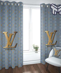 Louis vuitton new luxury hot window curtain curtain for child bedroom living room window decor,curtain waterproof with sun block