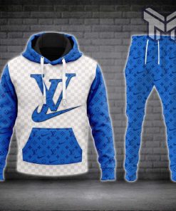 Louis vuitton nike hoodie sweatpants pants hot 2023 lv luxury clothing clothes outfit for men type03