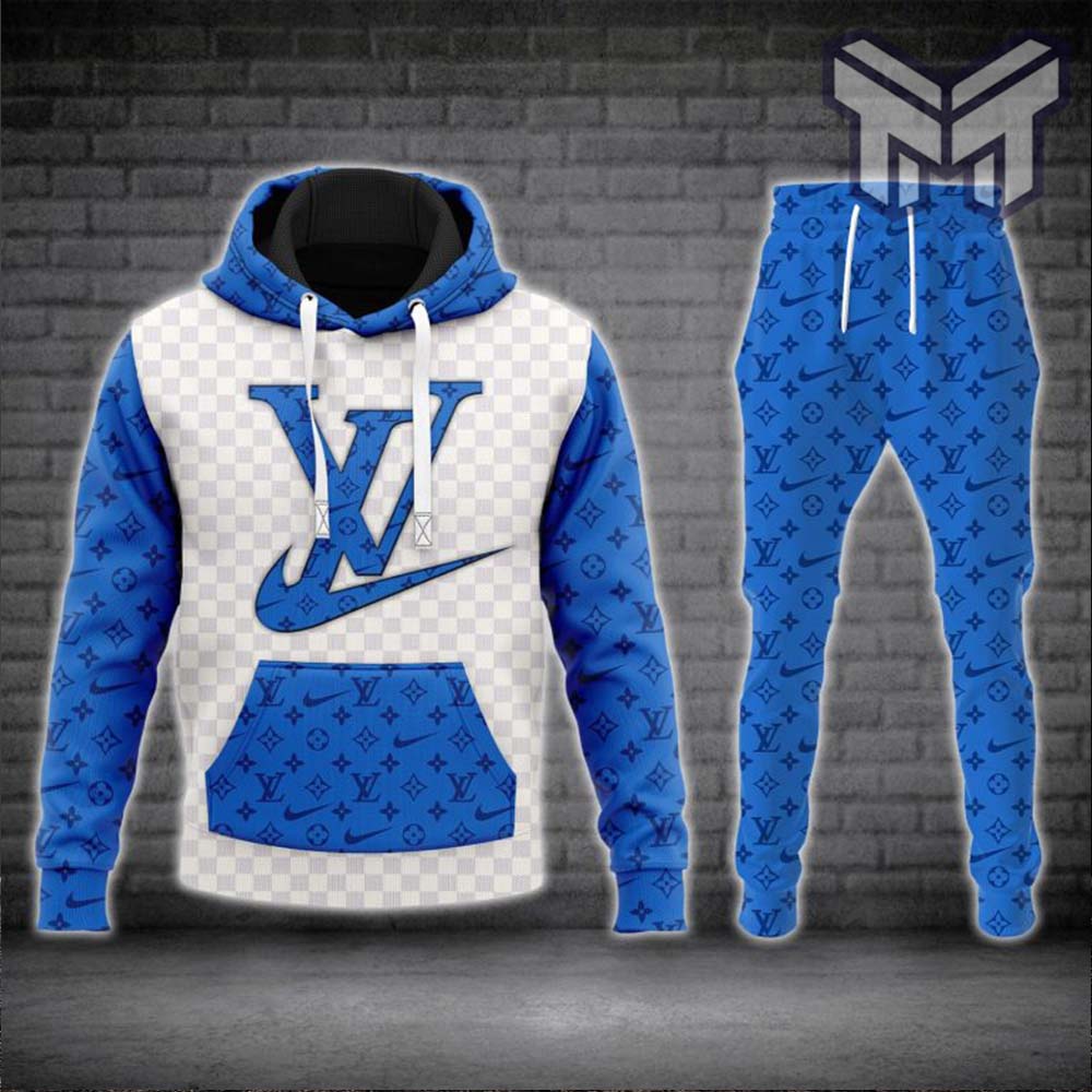 Louis vuitton nike hoodie sweatpants pants hot 2023 lv luxury clothing  clothes outfit for men in 2023