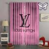 Louis vuitton pinky luxury fashion premium window curtain trending 2023 for home decor