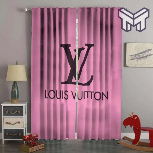 Louis vuitton pinky luxury fashion premium window curtain trending 2023 for home decor