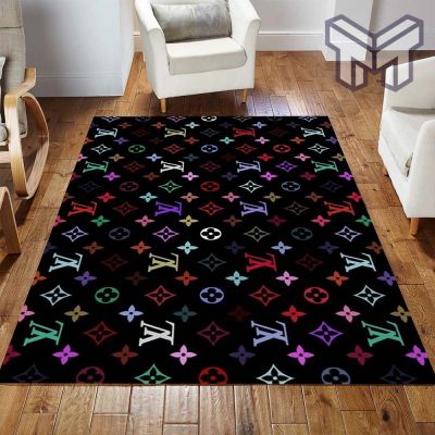 Louis vuitton rug living room rug us gift decor