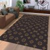 Louis vuitton supreme new fashion area rug carpet living room rug us gift decor