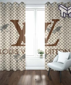 Louis vuitton wheat luxury fashion window curtain trending 2023 for home decor