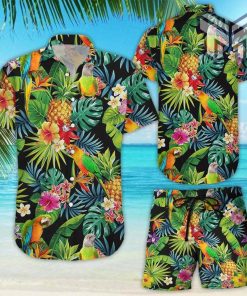 Parrot Hawaiian Shirt Aloha Parrot Pineapple Tropical Hawaii Shirts Best Beach Gift Ideas