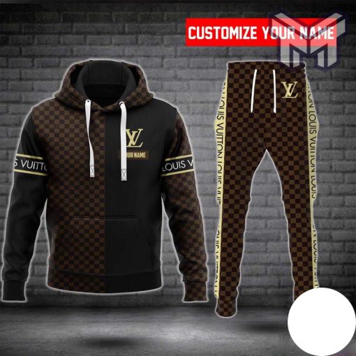 Personalized louis vuitton hoodie sweatpants pants hot 2023 lv luxury clothing clothes outfit for men