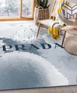 Prada area rug fashion brand rug christmas gift us decor