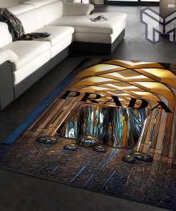 Prada fashion area rug fashion brand rug christmas gift floor mats keep warm in winter