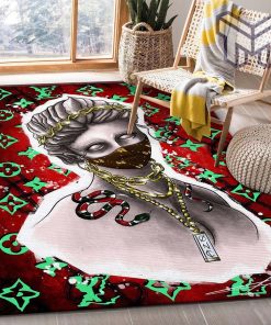 Princess snake rectangle rug living room rug floor decor home decorations