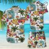 Pug In Hawaiian Shirt Beach Hawaii Pugs Flower Button Down Shirt Surfing Gifts For Dad