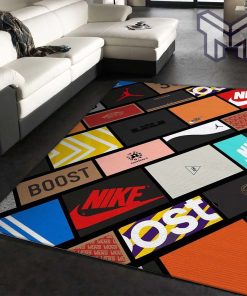 Sneaker box area rug bedroom rug floor decor home decorations