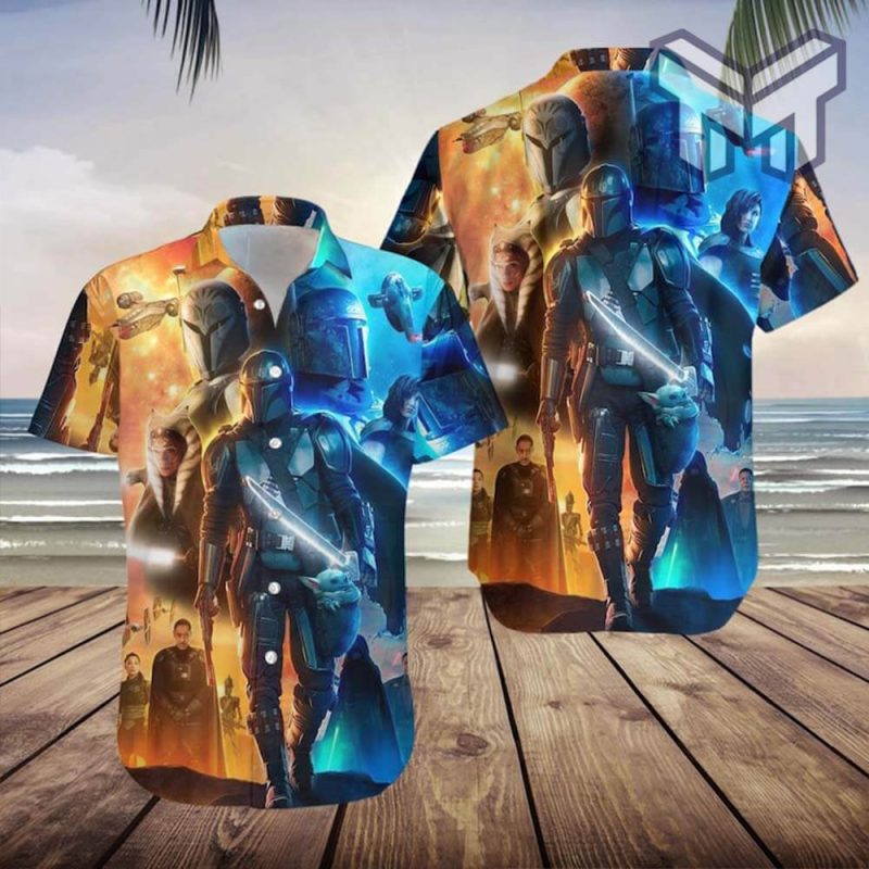 Los Angeles Rams NFL Palm Sunset Hawaiian Shirt