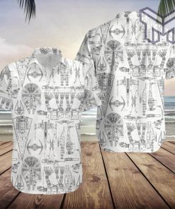 Star Wars Hawaiian Shirt, Star Wars Summer Shirts, Star Wars Gift, Aloha Shirt, Star Wars Fan, Vacation Shirt