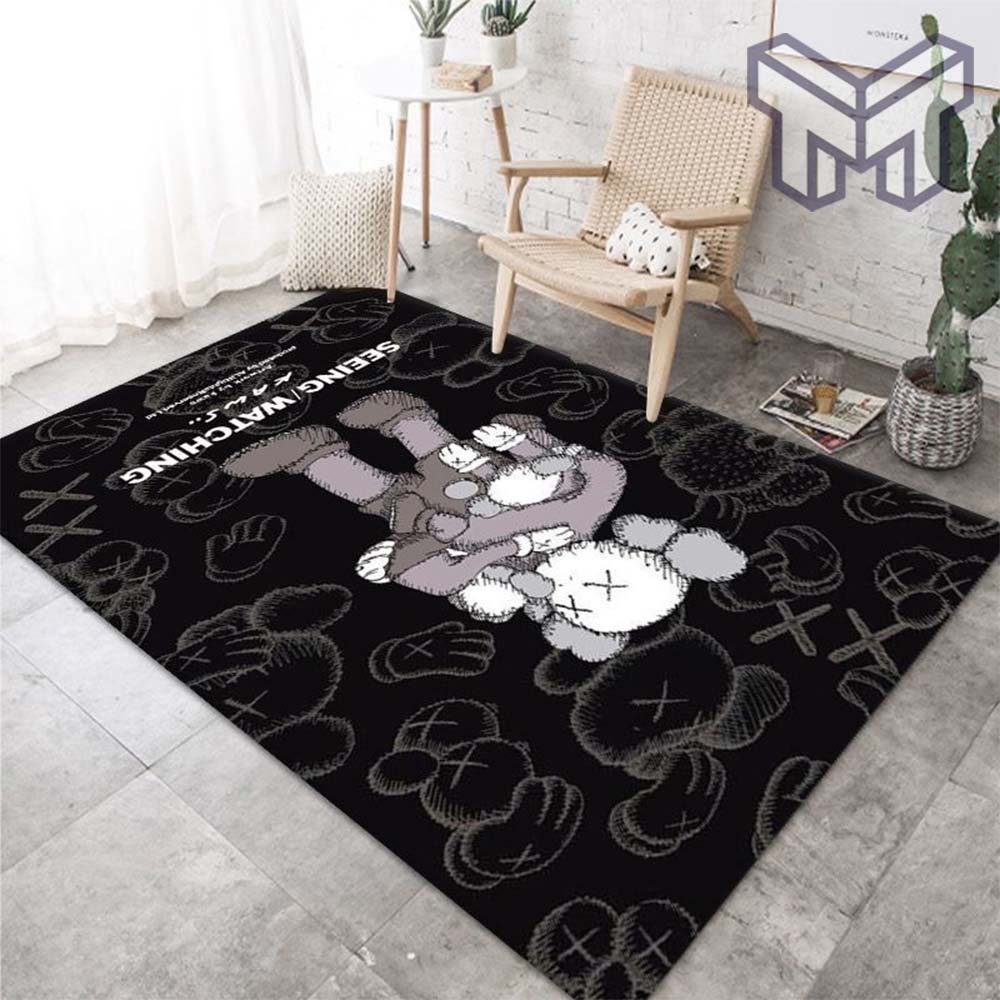 Kaws Supreme Logo Luxury Collection Area Rugs Living Room Carpet Floor Decor