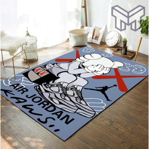 Supreme kaws fashion area rug carpet living room rug us gift decor