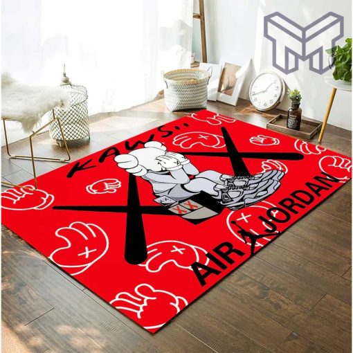 Supreme kaws new fashion area rug carpet living room rug us gift decor