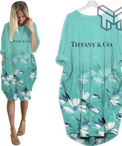 Tiffany & co. flower batwing pocket dress luxury brand clothing clothes outfit for women hot 2023