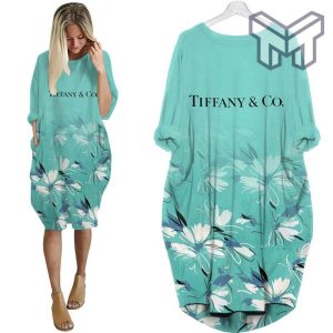 Tiffany & co. flower batwing pocket dress luxury brand clothing clothes outfit for women hot 2023