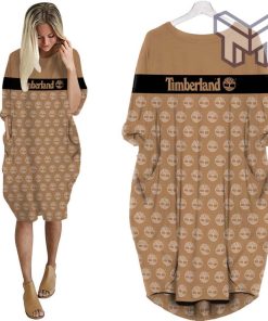 Timberland batwing pocket dress brown clothing clothes outfit for women hot 2023