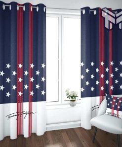 Tommy hilfiger luxury window curtain curtain for child bedroom living room window decor ,curtain waterproof with sun block